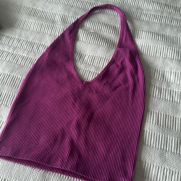 UO Purple Halter - Picture 1 of 4